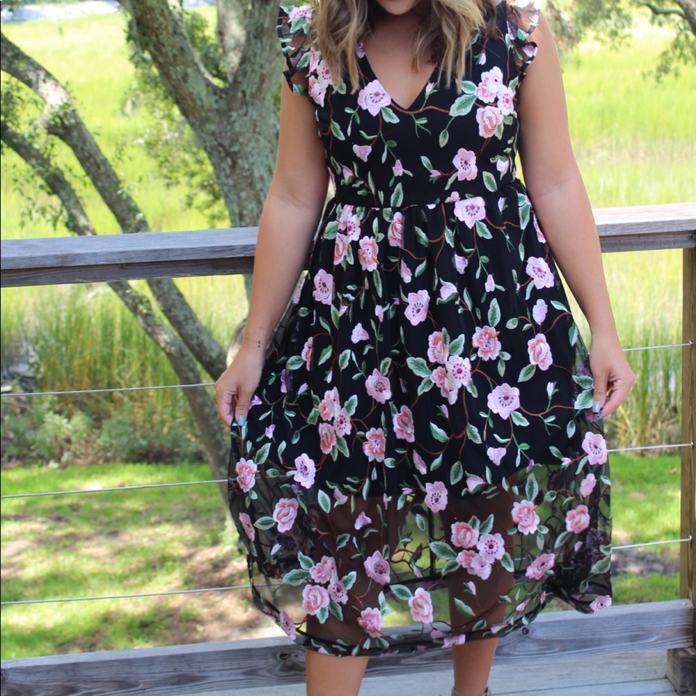 Crosby Floral Midi